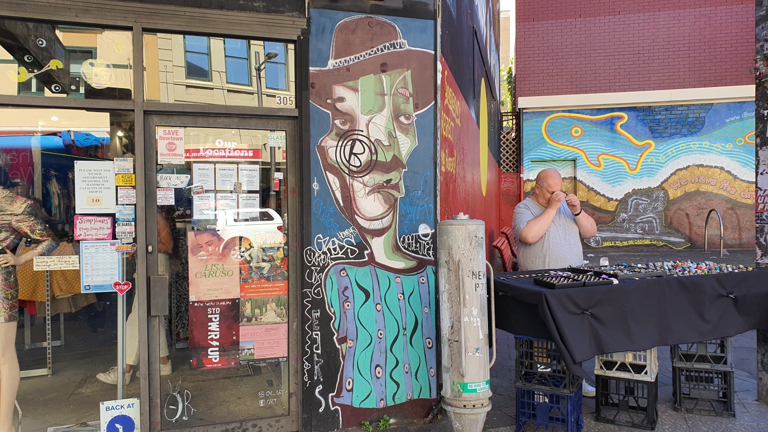 King Street (North) Newtown Street Art Sydney Art Out Live (1)